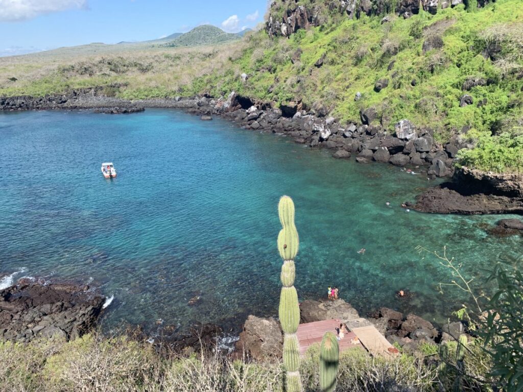 View of Muelle Tijeretas in San Cristobal, Galapagos